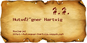 Hutvágner Hartvig névjegykártya